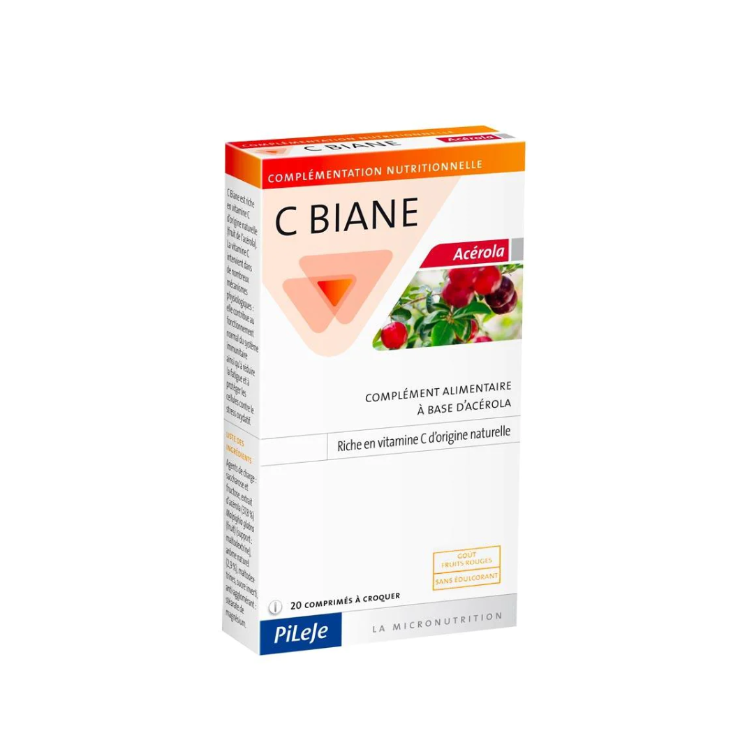 PILEJE
C BIANE ACEROLA 20 Chewable tablets