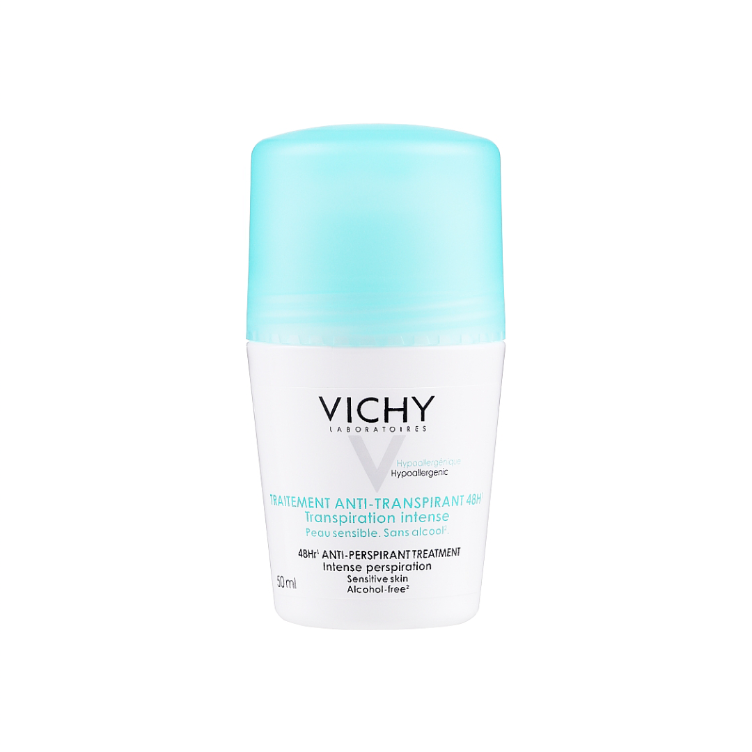 VICHY DEODORANT 48H ANTI-PERSPIRANT TREATMENT ROLL ON 50ML