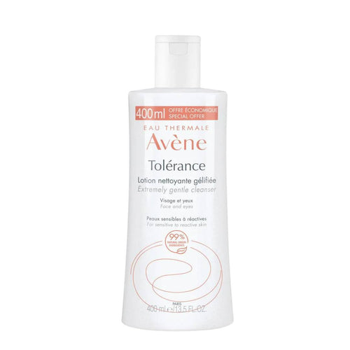 AVÈNE TOLERANCE EXTREMELY GENTLE CLEANSER FACE & EYES 400 ML