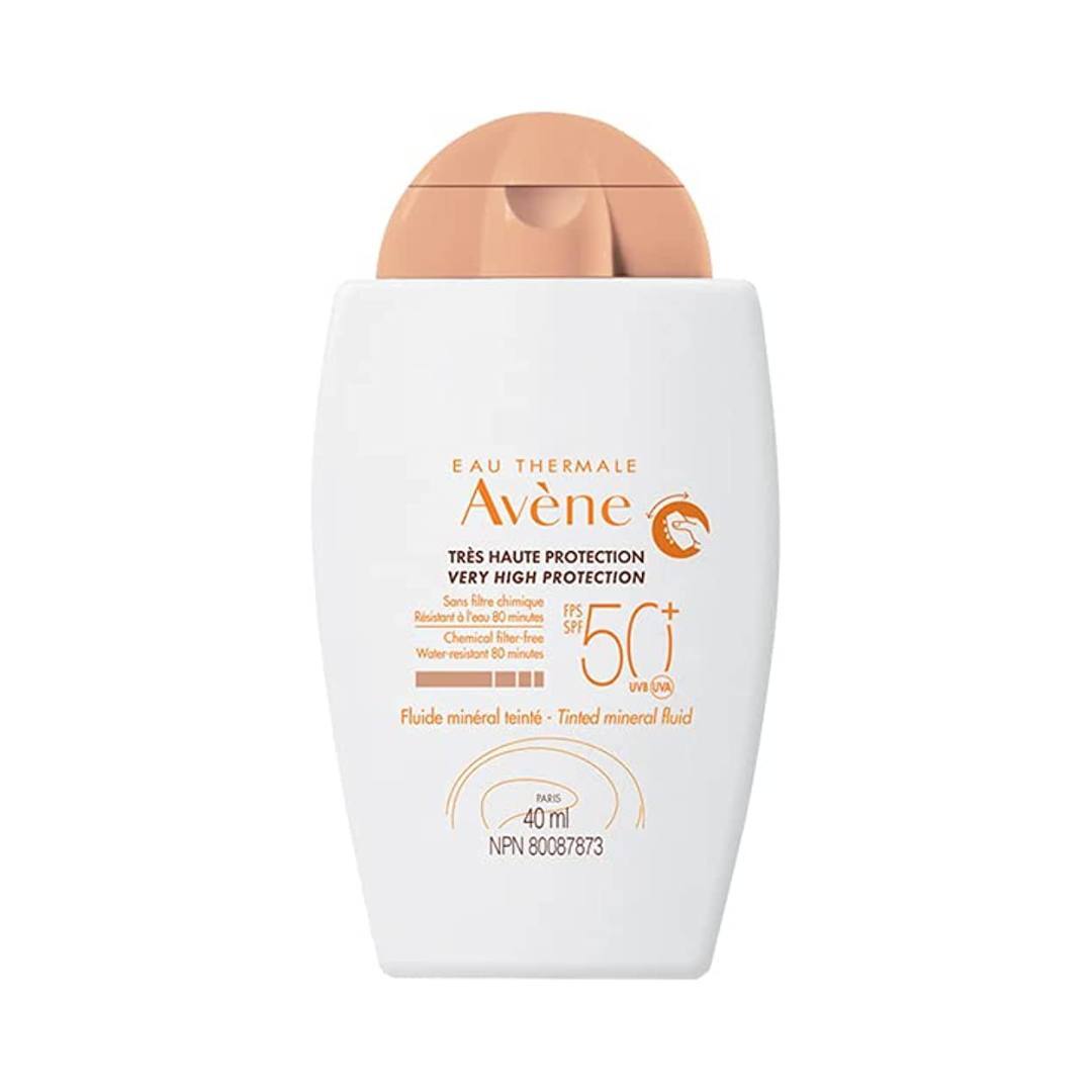 AVÈNE VERY HIGH PROTECTION SPF50+ TINTED MINERAL FLUID 40 ML