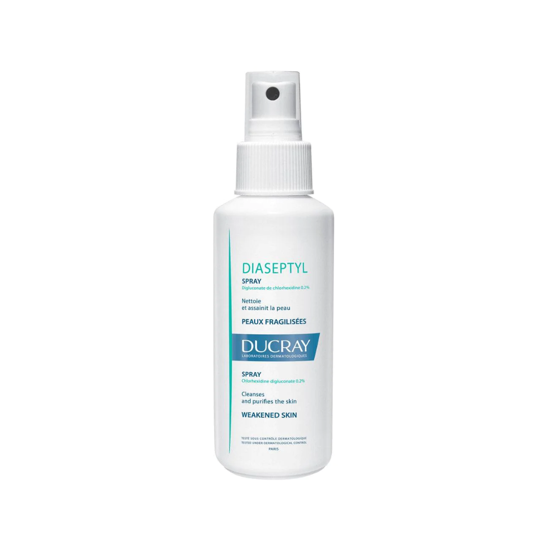 DUCRAY DIASEPTYL SPRAY
CHLOREXIDINE DIGLUCONATE 0,2% 125 ML