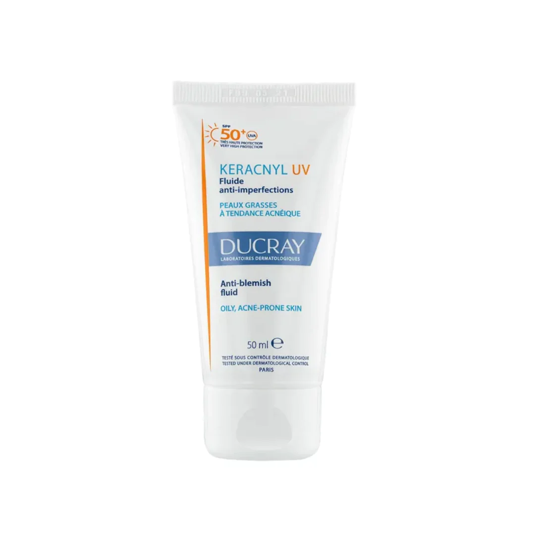 DUCRAY KERACNYL UV ANTI-BLEMISH FLUID SPF50+ 50 ML