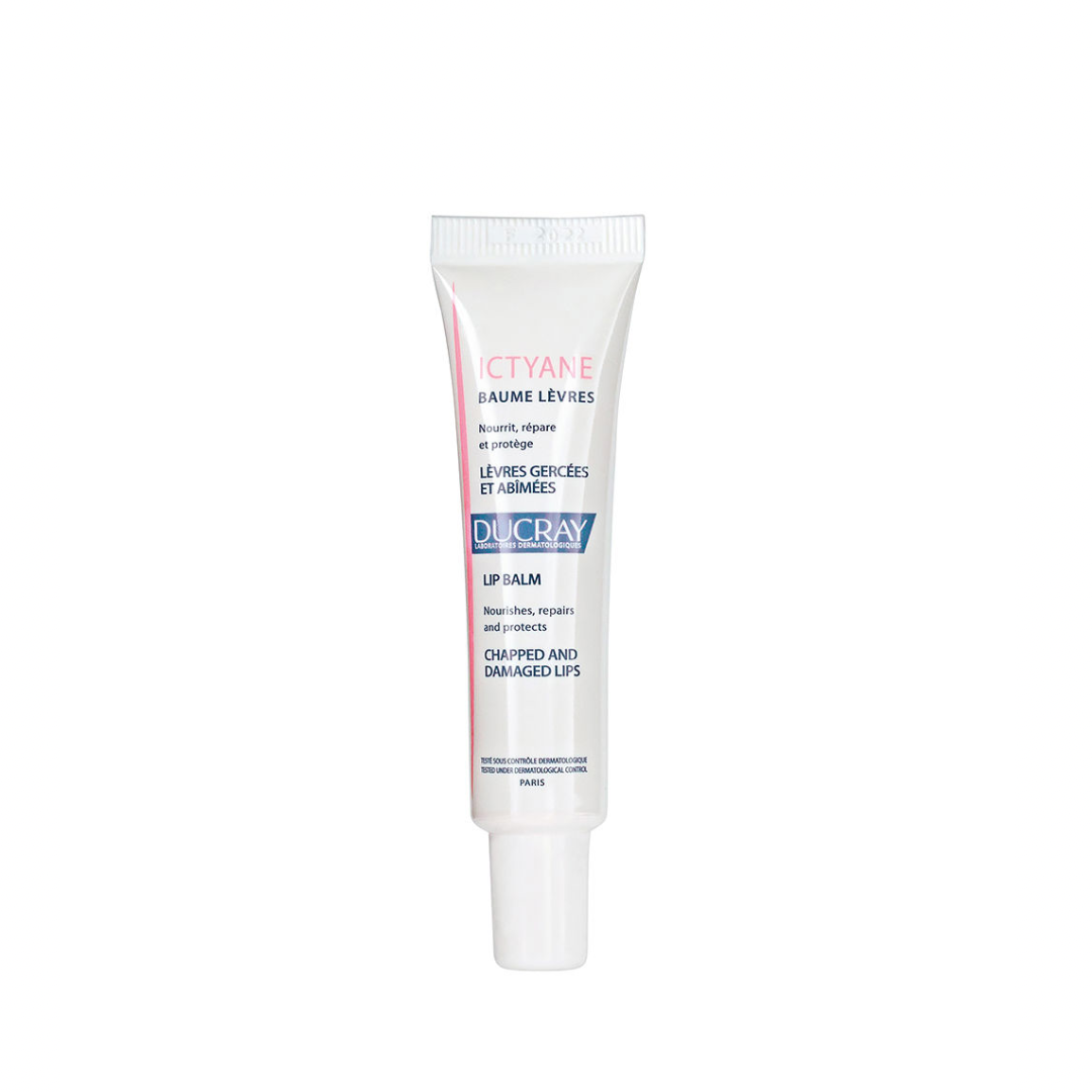 DUCRAY ICTYANE LIP BALM CHAPPED AND DAMAGED LIPS 15 ML