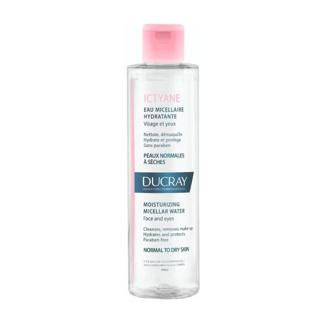 DUCRAY ICTYANE MOISTURIZING
MICELLAR WATER FACE & EYES