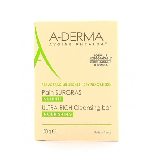ADERMA ULTRA-RICH NOURISHING CLEANSING BAR 100g