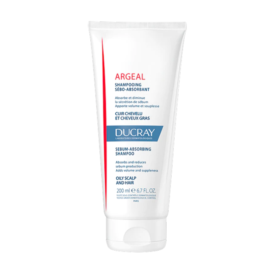 DUCRAY ARGEAL SEBUM-ABSORBING SHAMPOO 200 ML