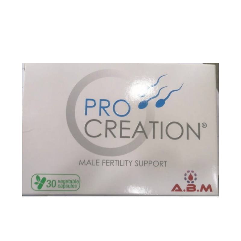 PRO CREATION MALE FERTILITY SUPPORT 30 capsules