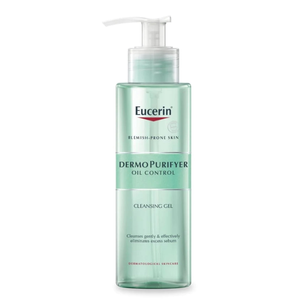 EUCERIN DERMOPURIFYER 
Triple Effect Serum + Protective Fluid + Cleansing Gel (Free)