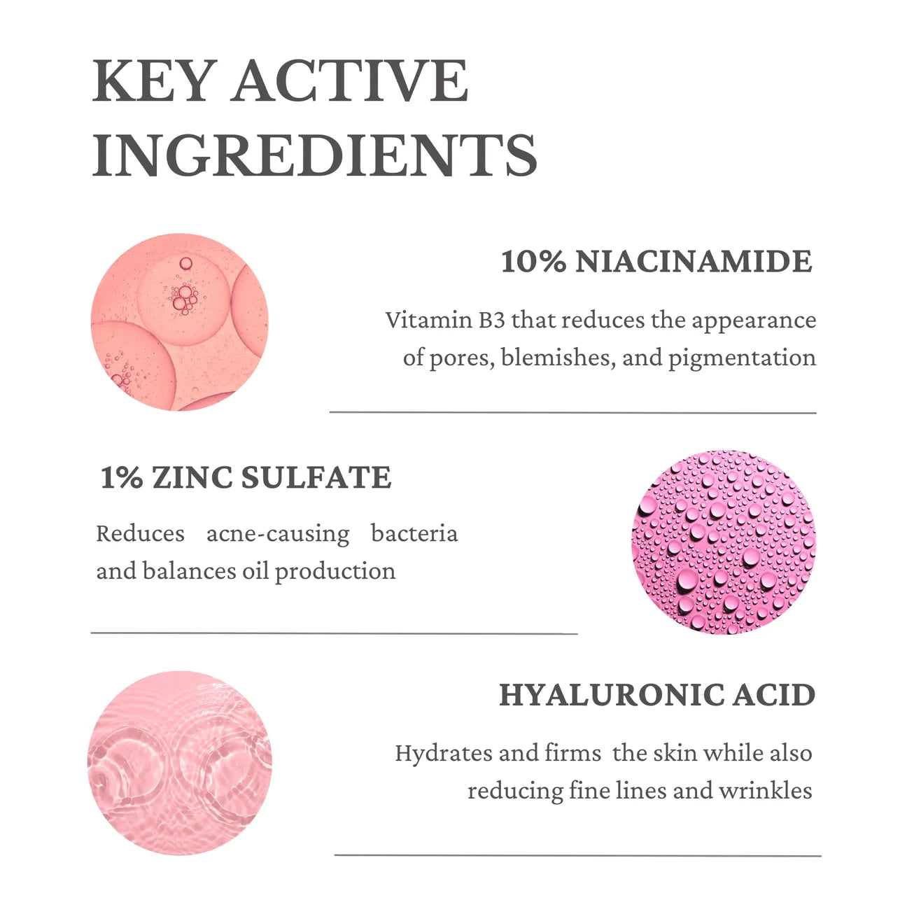 ECLADERM 10% NIACINAMIDE + ZINC SERUM