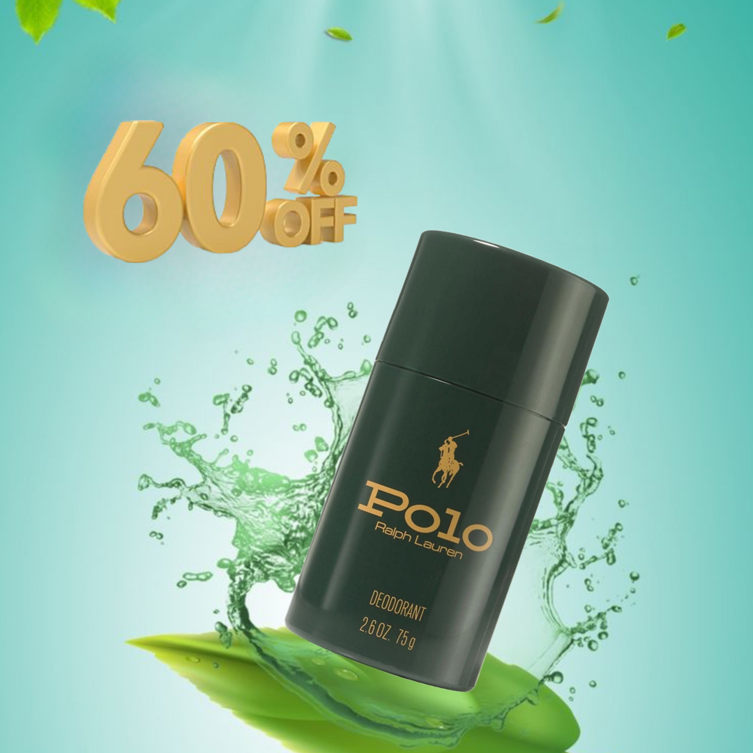 ​RALPH LAUREN POLO GREEN CLASSIC DEODORANT STICK (BUY 1 GET 1)