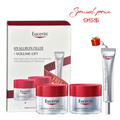 EUCERIN HYALURON FILLER + VOLUME LIFT KIT
Day Cream + Night Cream + Eye SPF 15 (Free)
