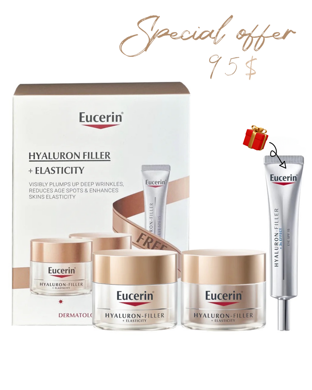 EUCERIN HYALURON-FILLER +ELASTICITY KIT