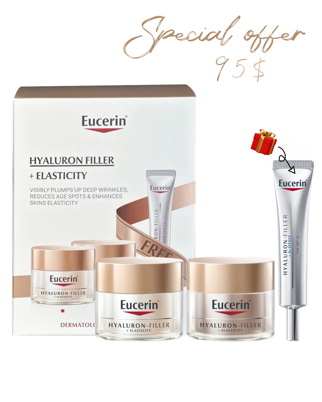 EUCERIN HYALURON-FILLER +ELASTICITY KIT