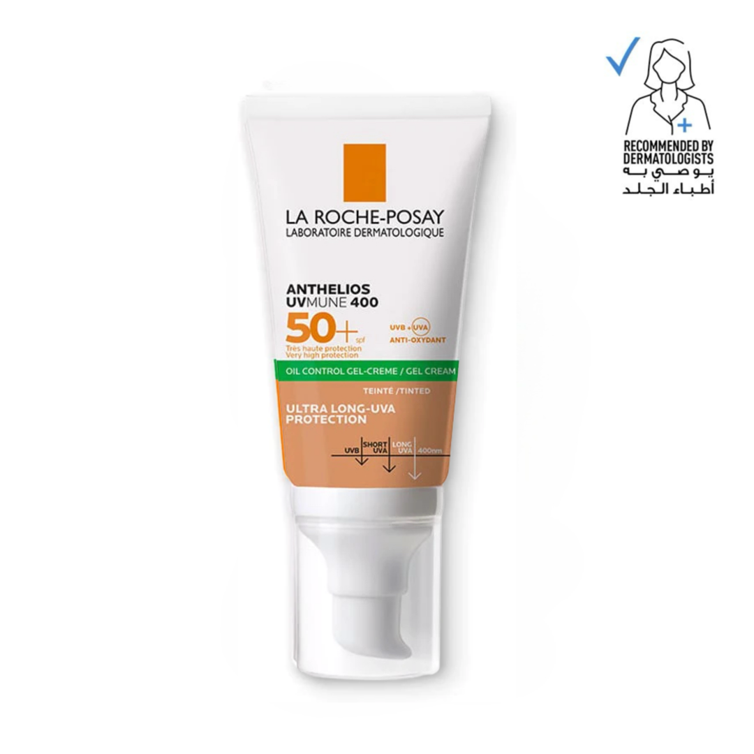 LA ROCHE-POSAY ANTHELIOS UVMUNE 400 OIL CONTROL TINTED GEL-CREAM SPF50+ 50 ML