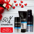 LIERAC HOMME SHAVING MOUSSE 150ML + AFTER SHAVING SOOTHING BALM 75ML + DEO 24H ROLL ON ANTI-TRANSPIRANT 50ML