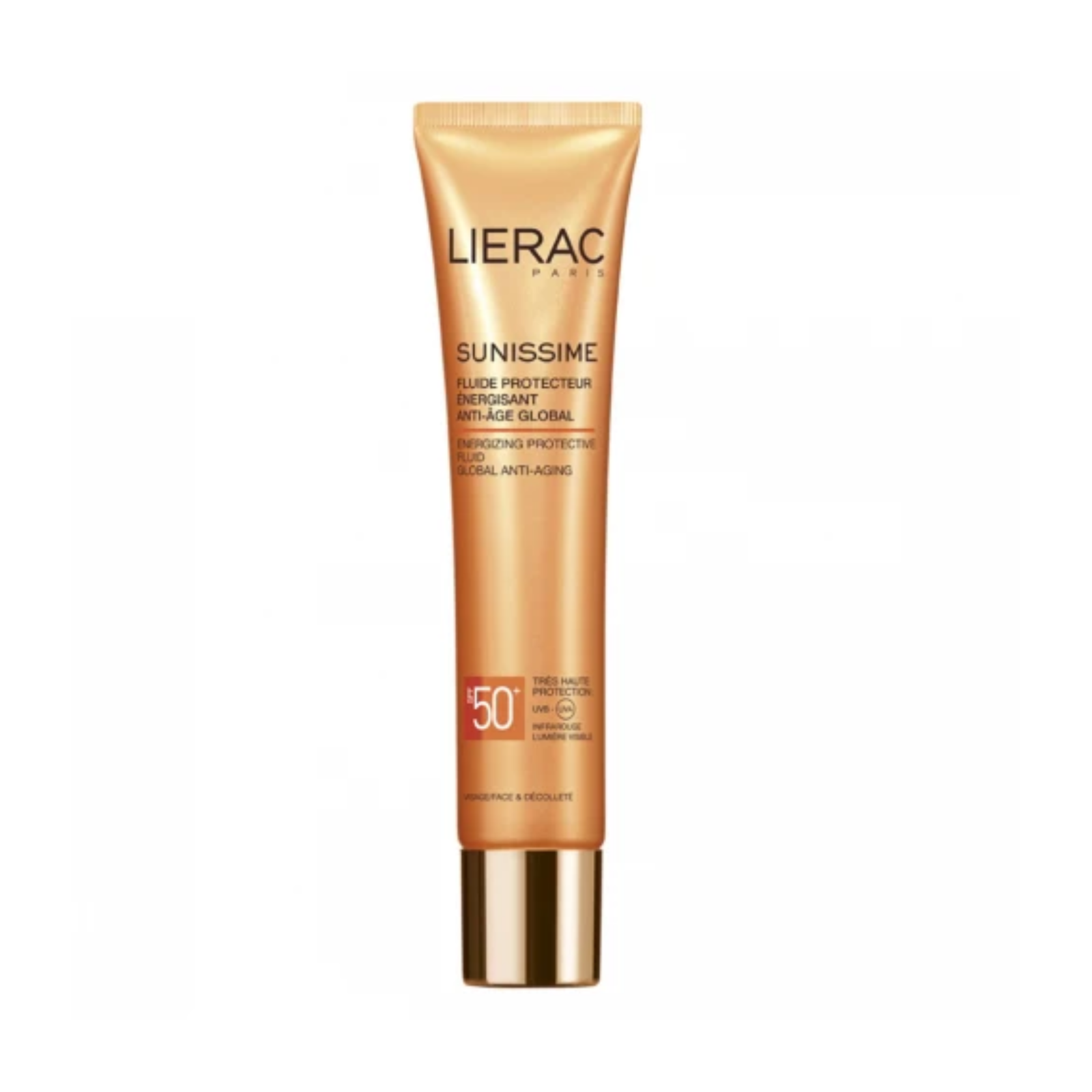 LIERAC SUNISSIME GLOBAL ANTI-AGING SPF50+ ENERGIZING PROTECTIVE FLUID 40 ml