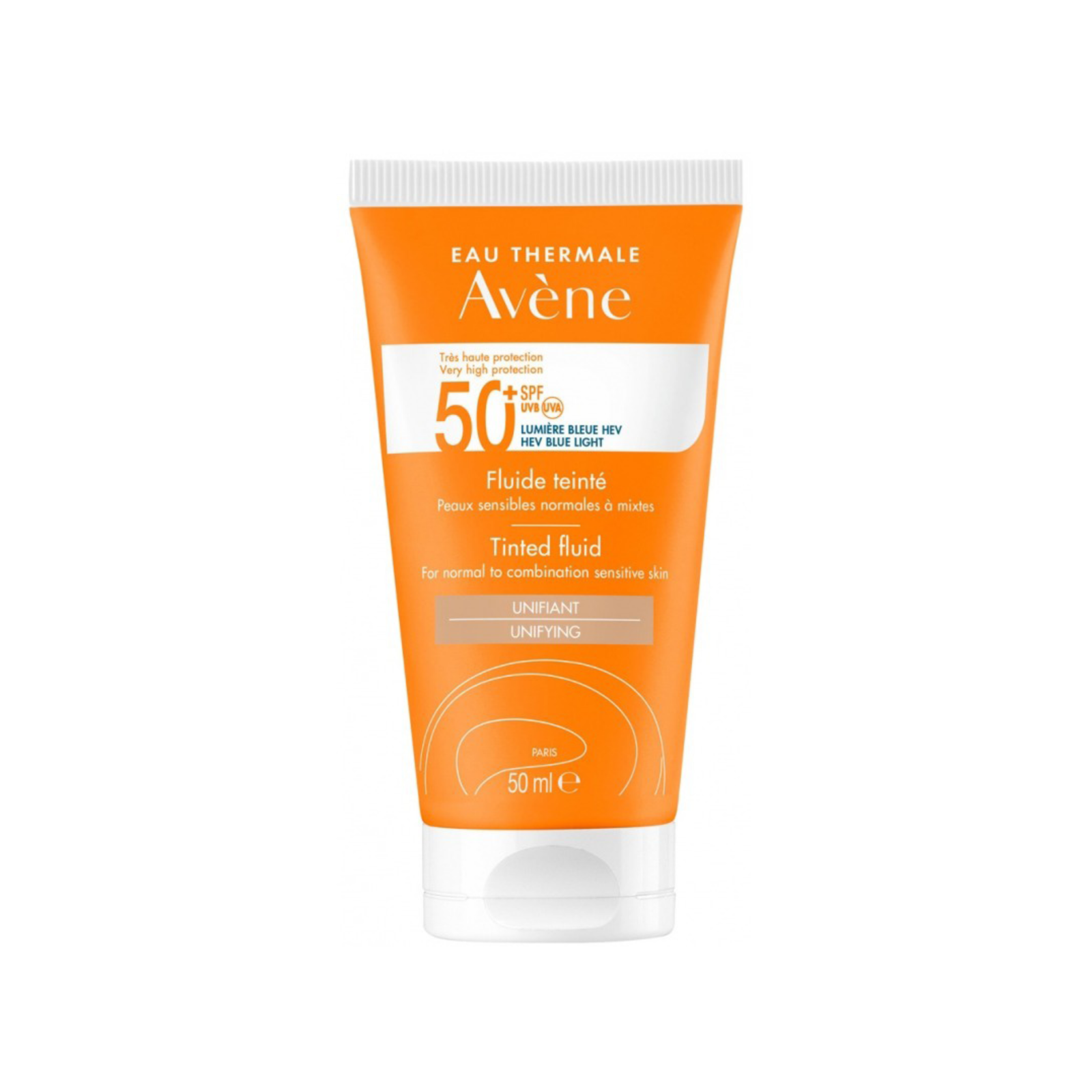AVÈNE ULTRA-BROAD SPECTRUM SPF50+ TINTED FLUID 50ML