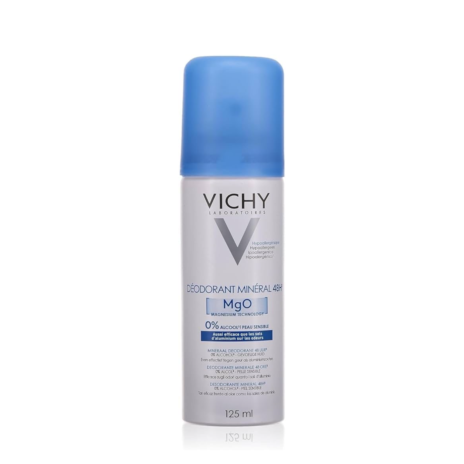 VICHY DEOORANT MINERRAL 48H MgO SPRAY 125ML