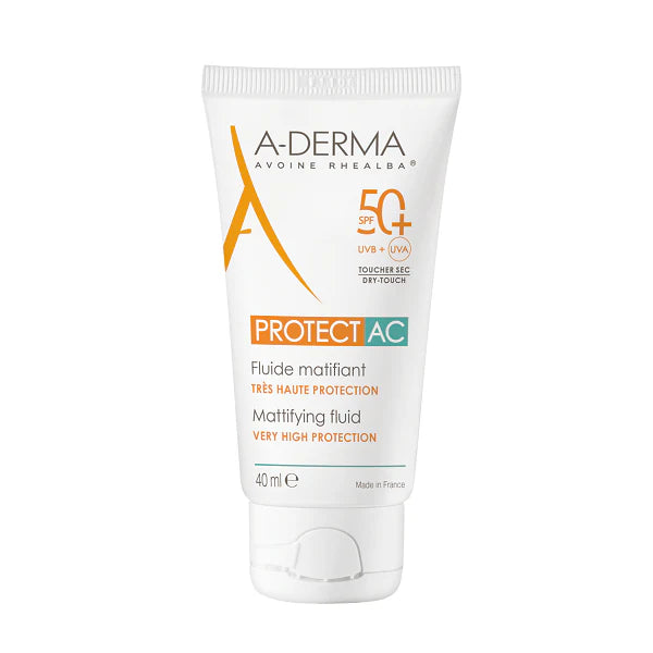 ADERMA PROTECT AC MATTIFYING FLUID SPF50+ 40ML