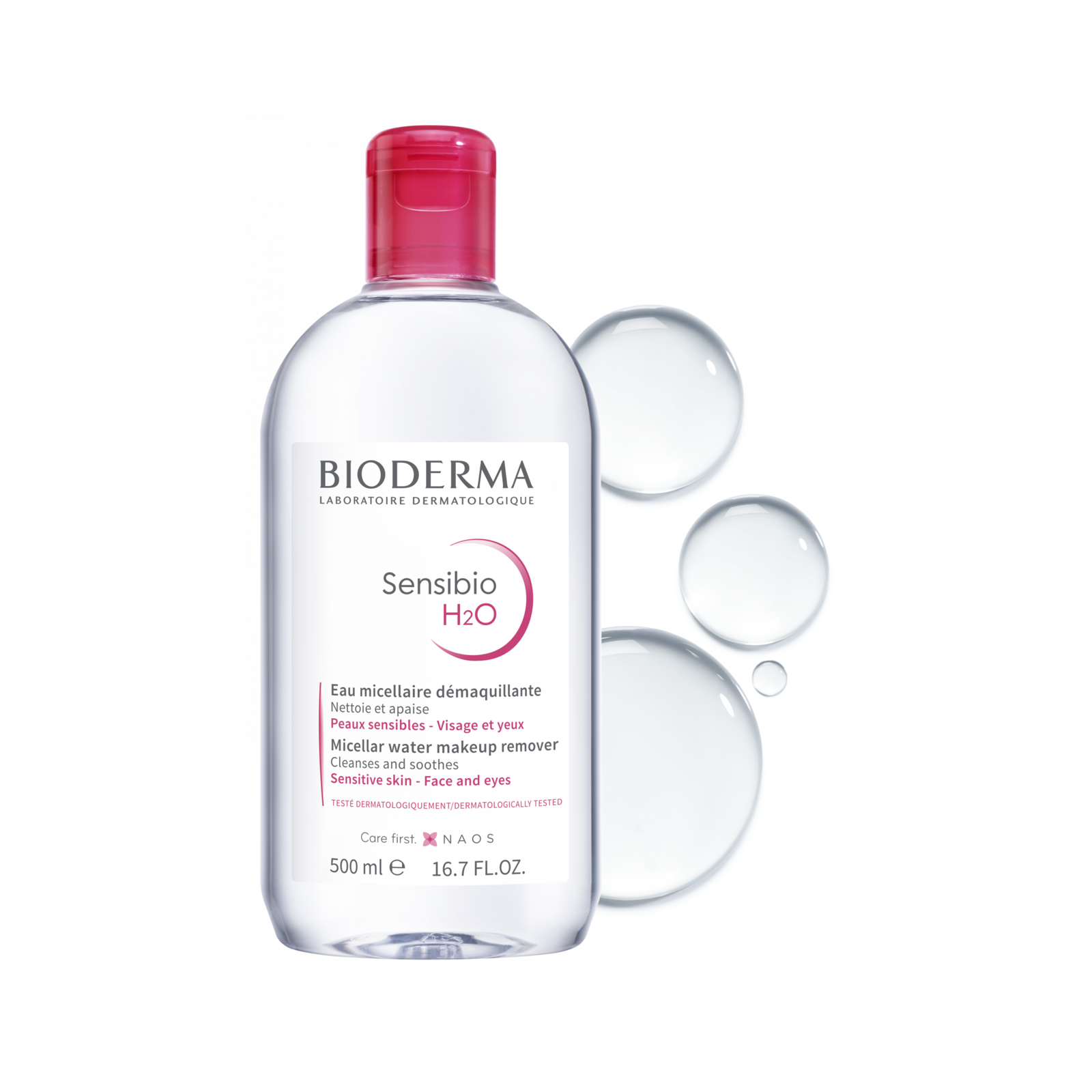 BIODERMA SENSIBIO H2O MICELLAR WATER MAKEUP REMOVER