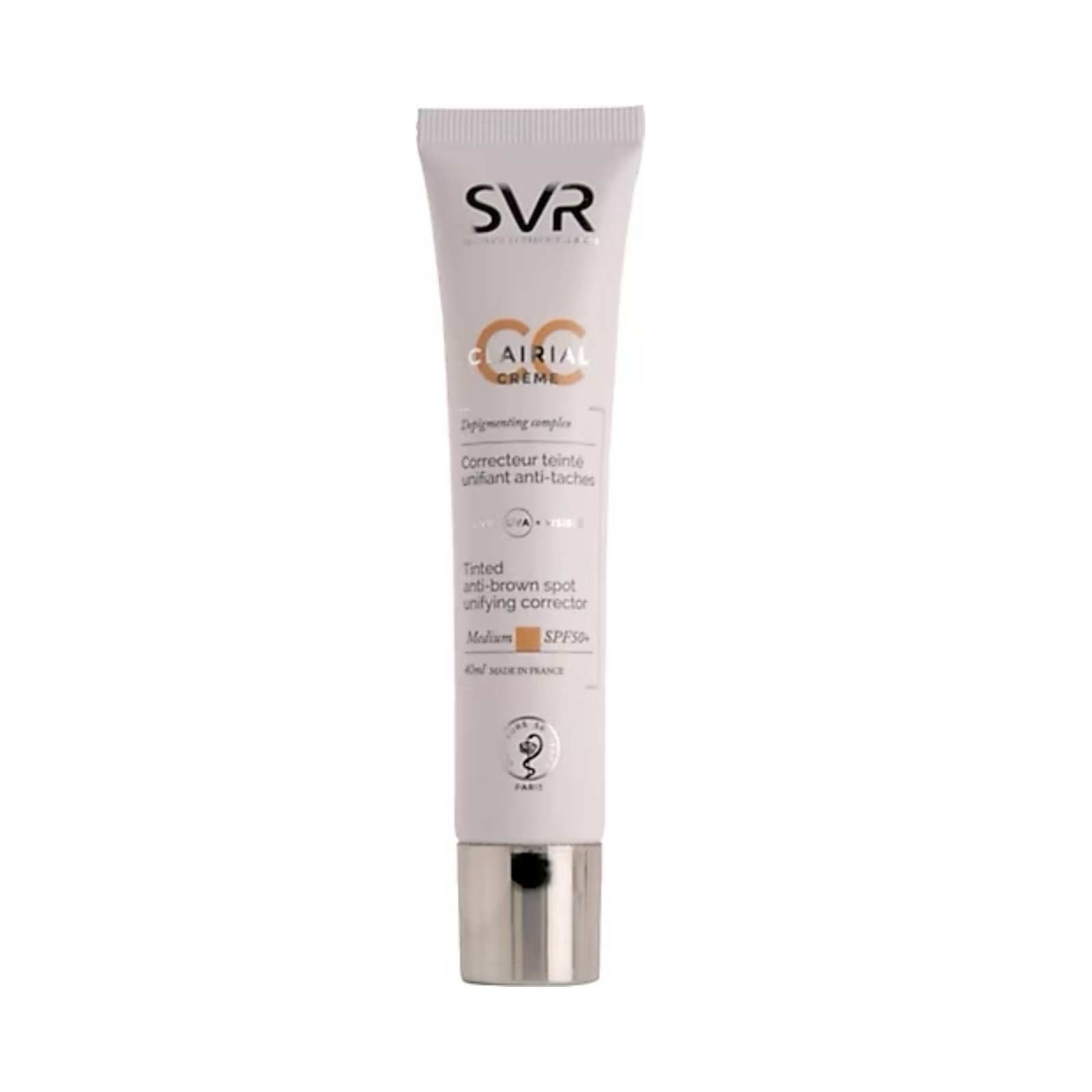 SVR CLAIRIAL CC CREAM TINTED MEDIUM SPF50+ 40ML