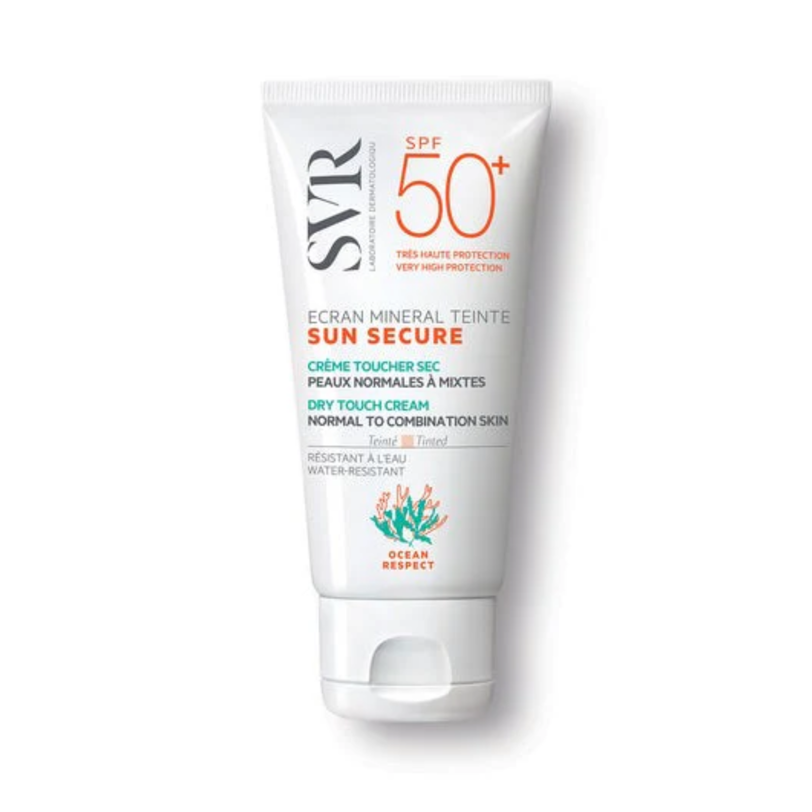 SVR SUN SECURE MINERAL TINTED CREAM SPF50+ 50ML