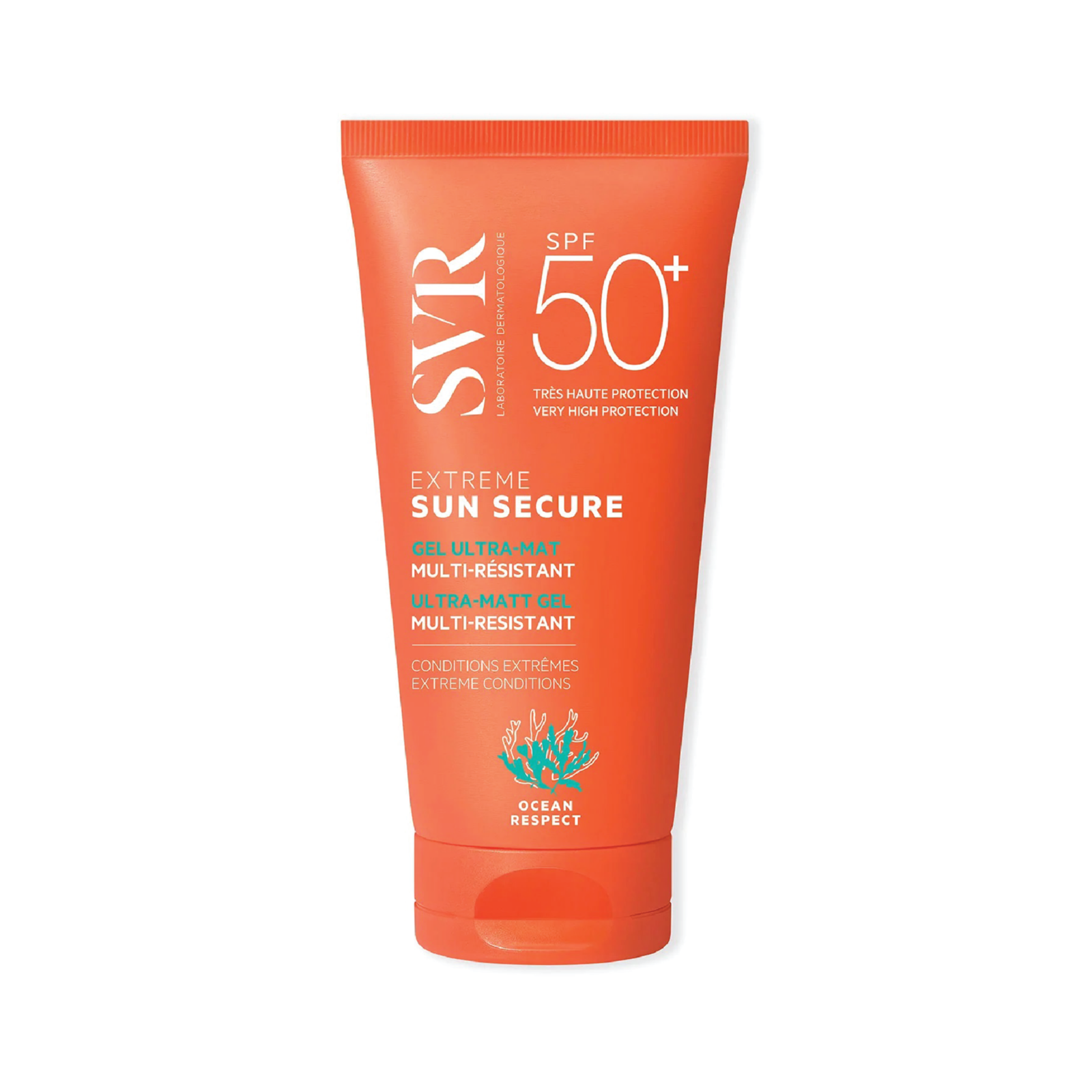 SVR SUN SECURE EXTREME SPF50+ MULTI RESISTANT MATT GEL 50ML