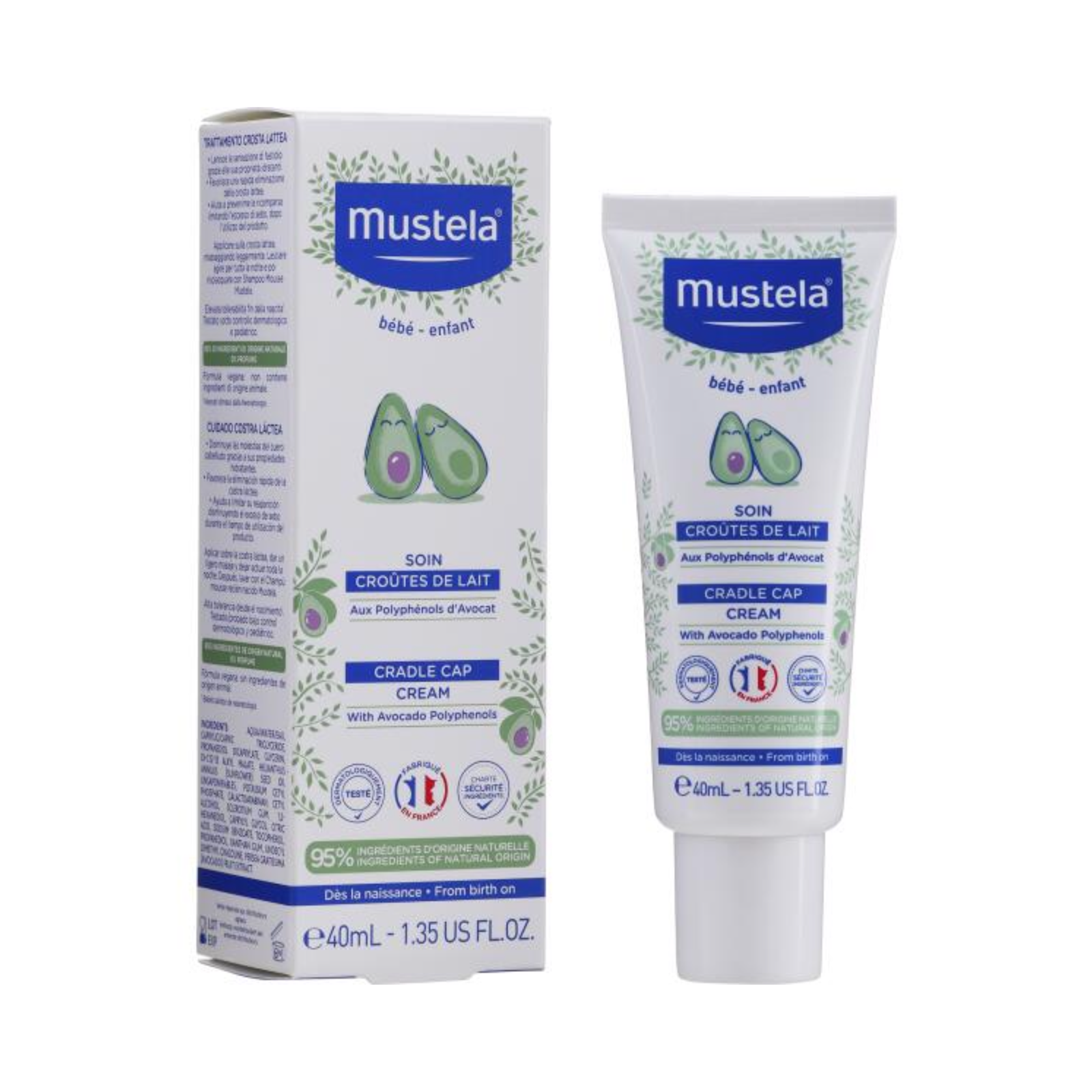 MUSTELLA CRADLE CAP CREAM 40ML