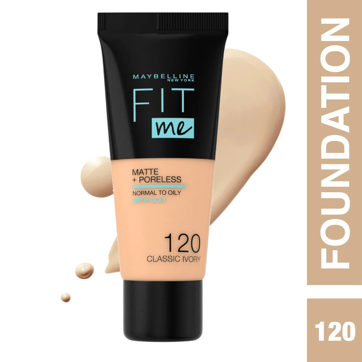 Maybelline fit me matte + poreless liquid foundation