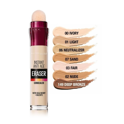 Maybelline New York Instant Age Rewind Eraser Dark circles treatment, Multi-Use Concealer