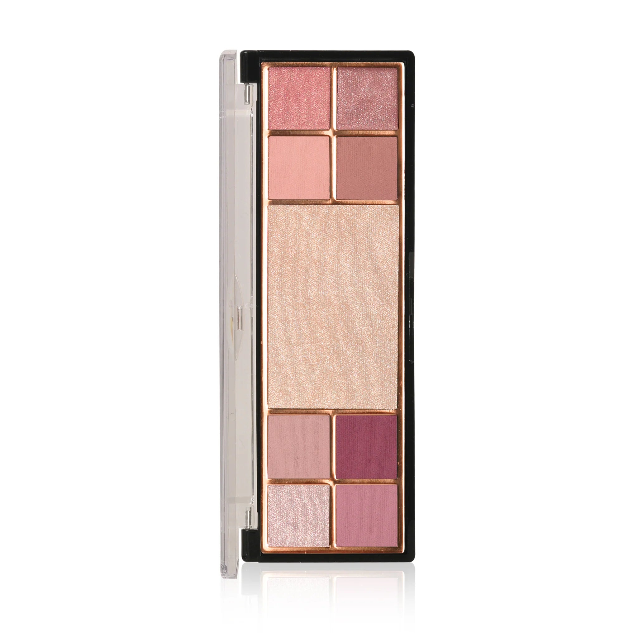 Samoa camila eyeshadows and metallic highlighter palette