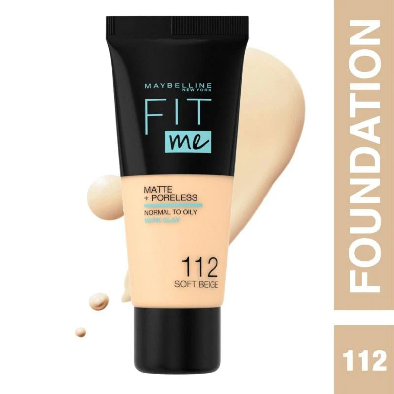 Maybelline fit me matte + poreless liquid foundation