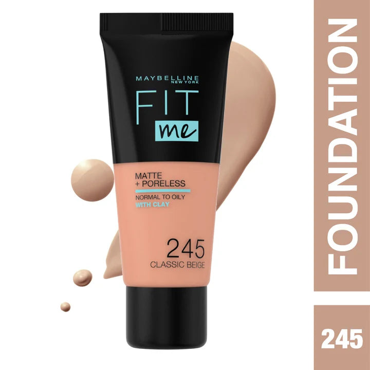 Maybelline fit me matte + poreless liquid foundation