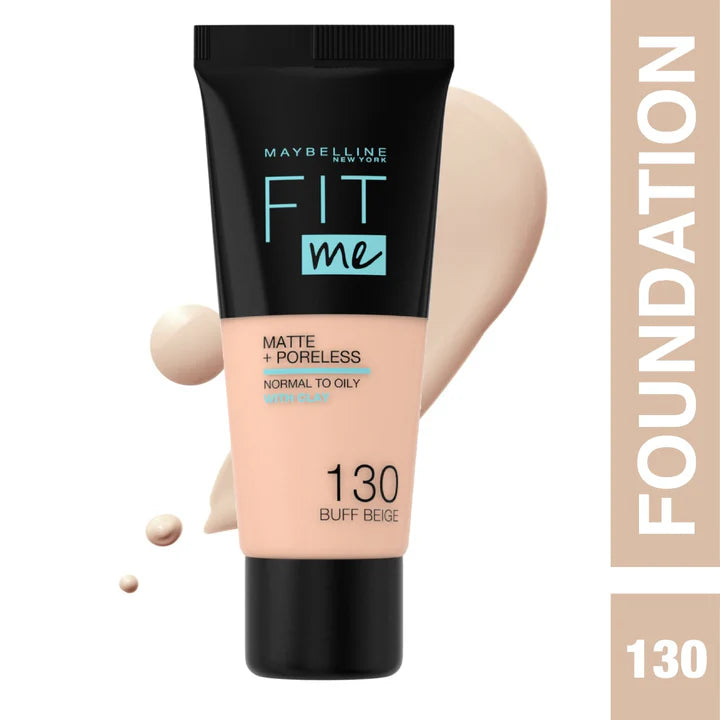 Maybelline fit me matte + poreless liquid foundation