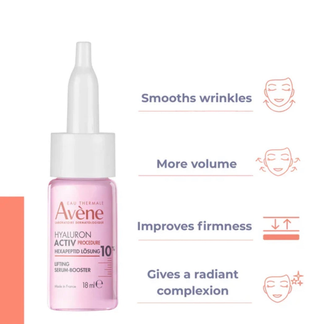 Hyaluron Activ Firming Serum l 10% Hexapeptide Solution 18ml l Anti-Aging Lifting Serum for Wrinkles & Firmness