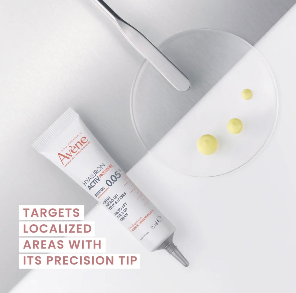 Hyaluron Activ Micro-Lift Eye & Lip Cream l 0.05% Retinal 3x more active than retinol