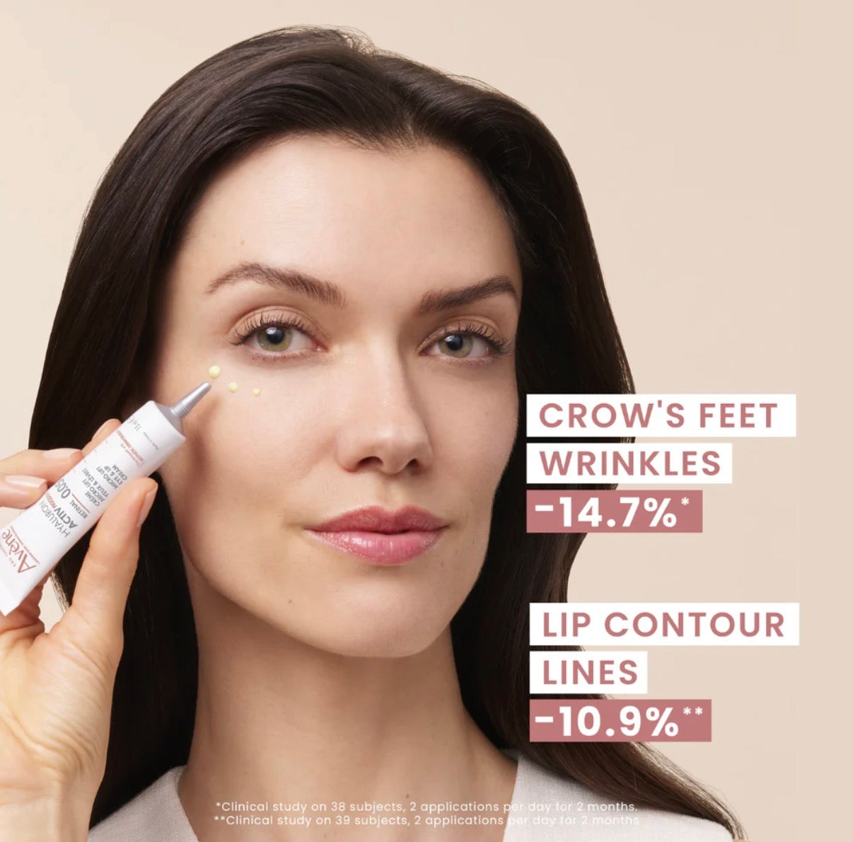Hyaluron Activ Micro-Lift Eye & Lip Cream l 0.05% Retinal 3x more active than retinol